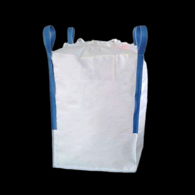 ถุงขยะสีขาว Bule FIBC Super Sack ผ้าปิดอัลคาไลต้านทาน